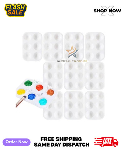 10pcs mini paint palette - 10pcs,