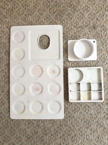 Metal rectangle watercolour - rectangle,