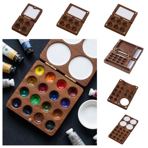 Mini watercolor palette mixing - palette,