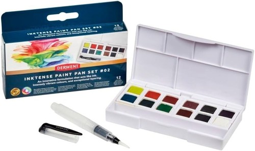 Derwent inktense paint pan - derwent,