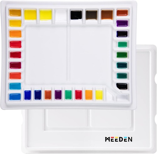 Meeden watercolour ceramic - watercolour,