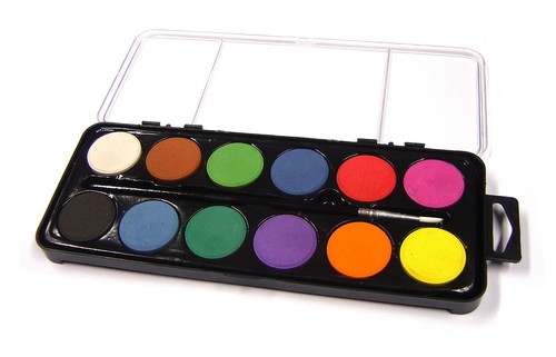 Disc watercolour paint - 12,