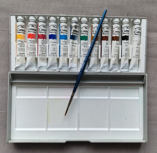 Vintage winsor newton cotman - vintage, &
