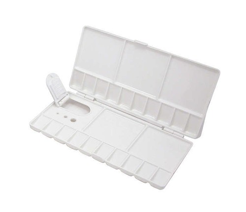 Artist folding paint - artist,
