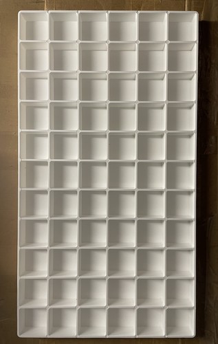 Watercolour palette grid tray - grid,