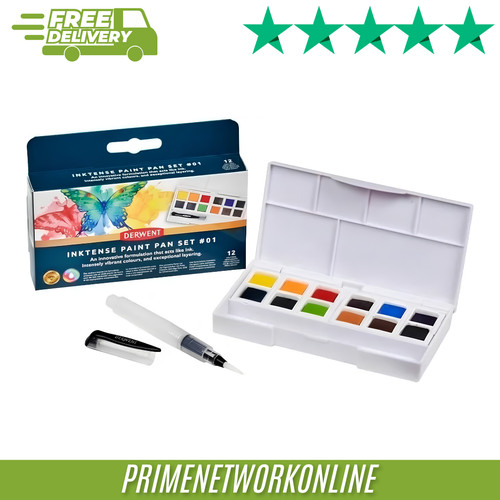 Derwent inktense paint - paint, pan