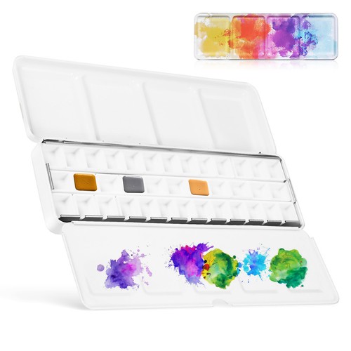 Multi color metal - color, watercolor