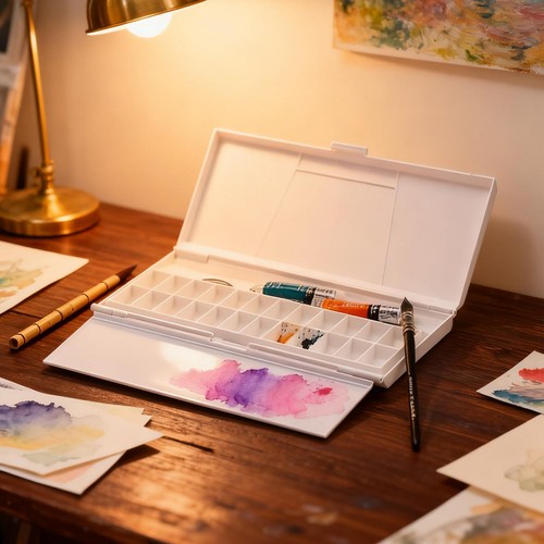 Watercolor palette for acrylic - for,