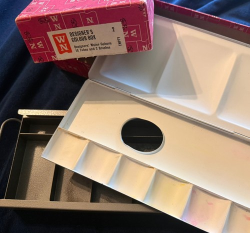 Vintage winsor newton japanned - vintage,