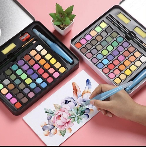 Water colours set paint block - paint,