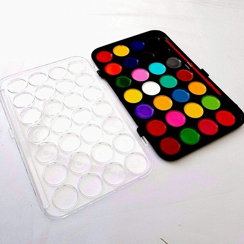 Watercolour paint pallete - pallete, &