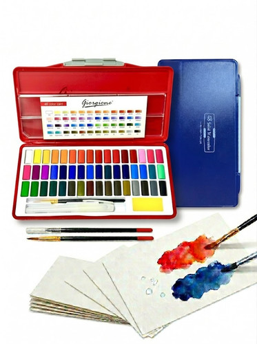 Colors solid watercolor - solid,