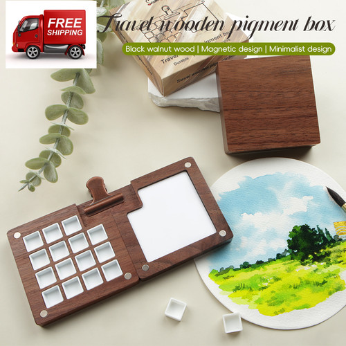 Grid wooden paint - 15,