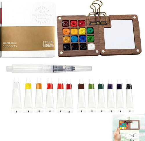 Watercolour paint set mini - watercolour,