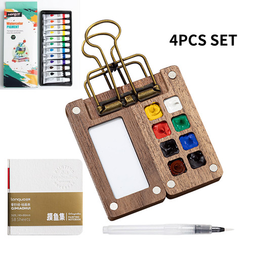Pocket watercolour palette - watercolour, kit